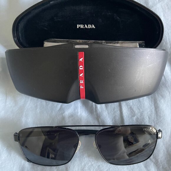 Prada Linea Rossa Sunglasses PS 51US 62 - Picture 1 of 9